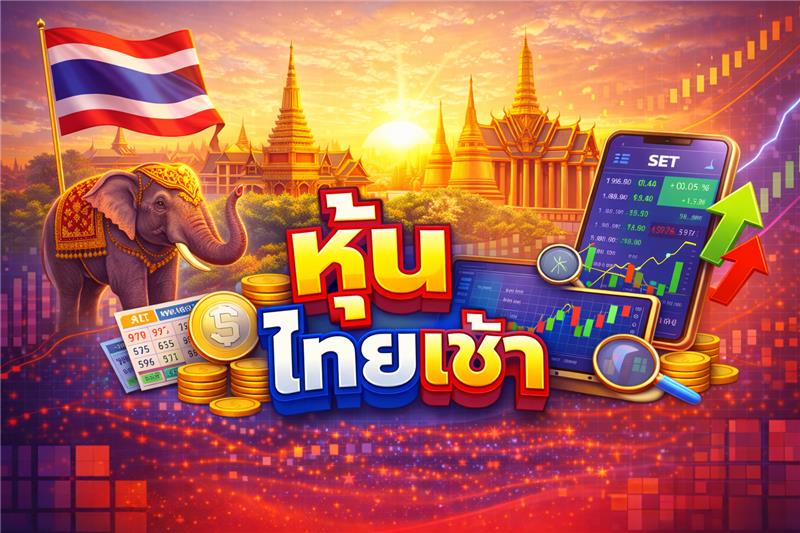 หวยหุ้นไทยเช้า